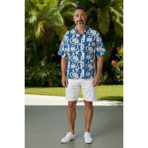 Maui Legend no ka oi Hawaiian Aloha camp shirt Mens Large 4XL USA made EUC